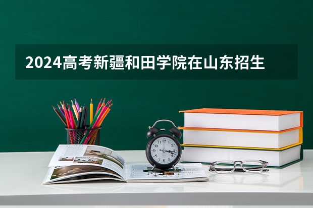 2024高考新疆和田学院在山东招生计划