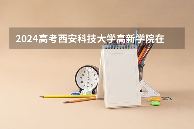 2024高考西安科技大学高新学院在四川招生计划