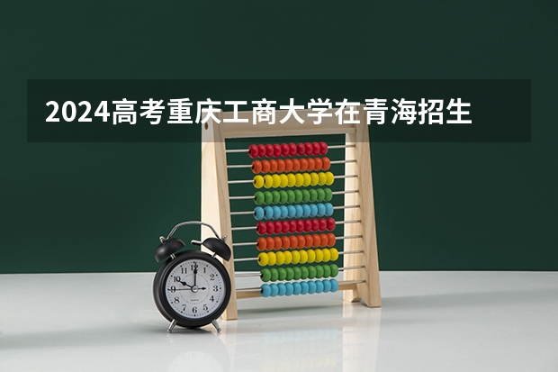 2024高考重庆工商大学在青海招生计划