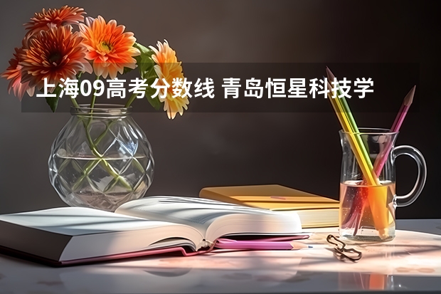 上海09高考分数线 青岛恒星科技学院专科分数线