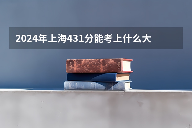 2024年上海431分能考上什么大学？