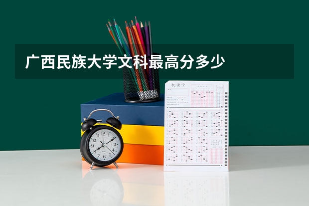 广西民族大学文科最高分多少